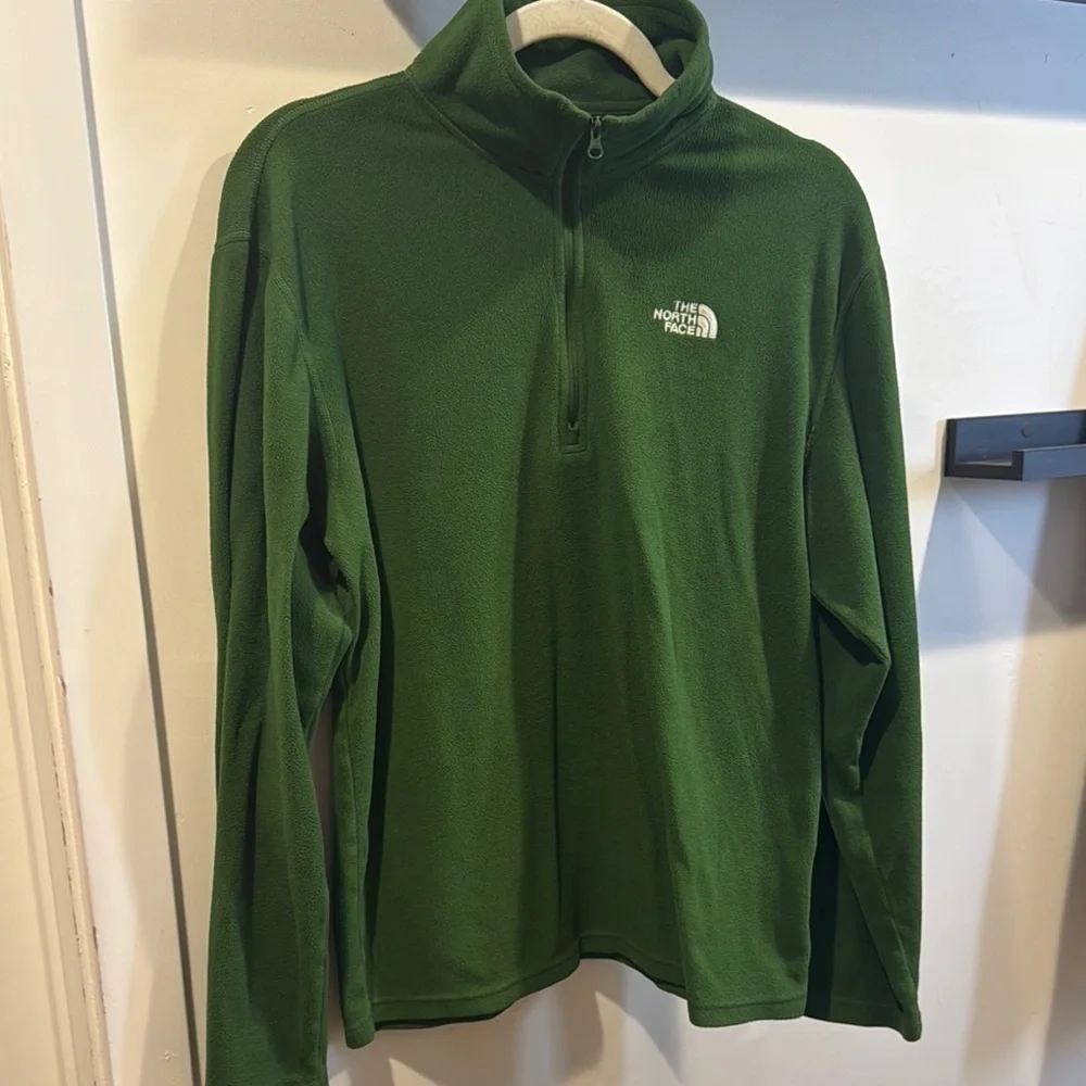 The North Face Green Fleece Pullover